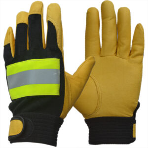 Genuine Feather Sheepskin Firefighter Training Gloves